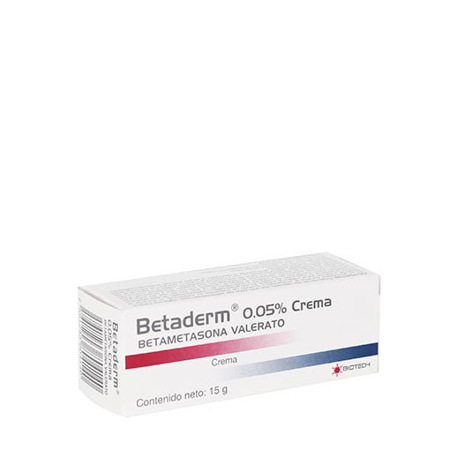 Imagen de Betametasona + Gentamicina Betaderm Crema 0,05% 15G