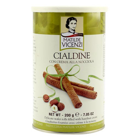 Imagen de Barquillas Rellenas Con Crema De Avellana Matilde Vicenzi 125 Gr.