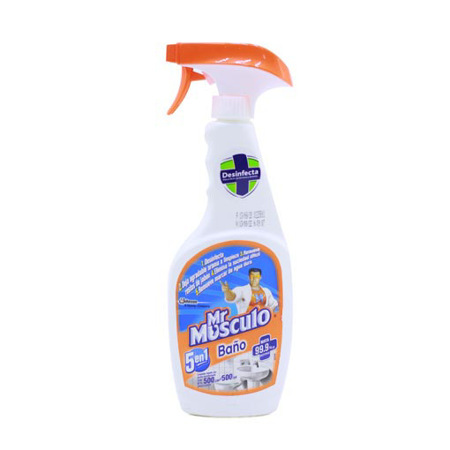 Imagen de Limpiador Para Baño 5en1 Mr Musculo 500 Ml.