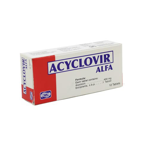 SIGO Aciclovir Acyclovir Tab 400Mg X12 Alfa
