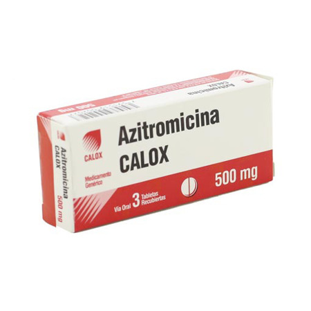 Imagen de Azitromicina Tab. 500Mg X3 Calox