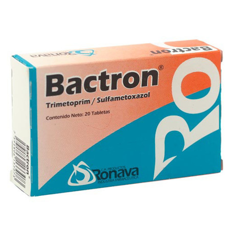 Imagen de Trimetoprim+Sulfametoxazol Bactron Tab. 80/400Mg X20