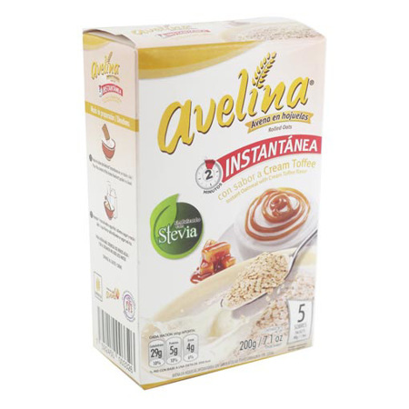 Imagen de Avena Instantánea Caramelo Avelina 200 Gr.