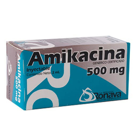 Imagen de Amikacina Amp. 500Mg Ronava