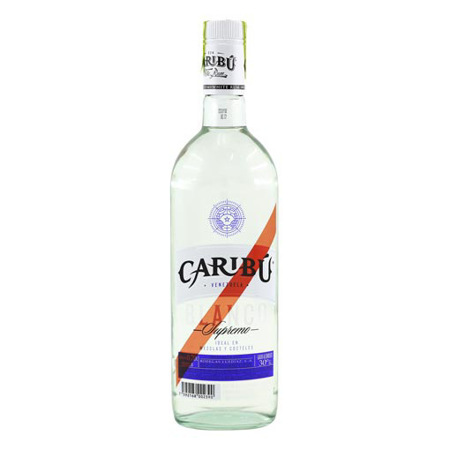Imagen de Ron Blanco Caribú 0,70 L.