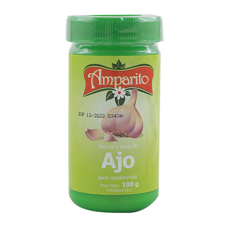 Imagen de Ajo En Polvo Amparito 100 Gr.