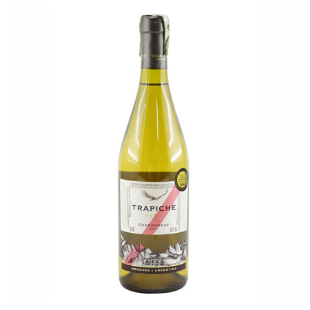 Imagen de Vino Blanco Chardonay Roble Trapiche 0.75 L.