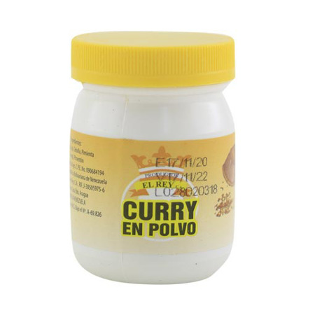 Imagen de Curry En Polvo El Rey 80 Gr.