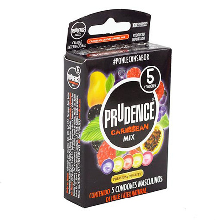 Imagen de Preservativos Sabor y Aroma  Prudence (5 Unidades).