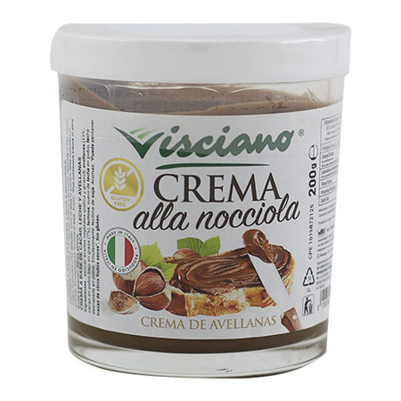 Imagen de Crema De Avellana Visciano 200 Gr.