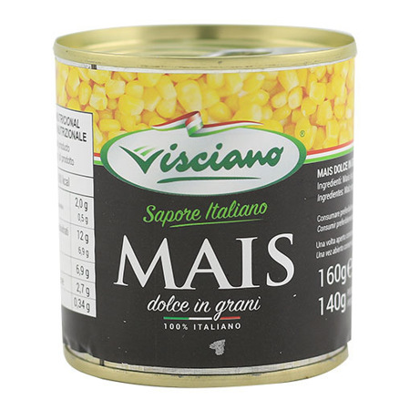 Imagen de Maíz Italiano Dulce Visciano 160 Gr.