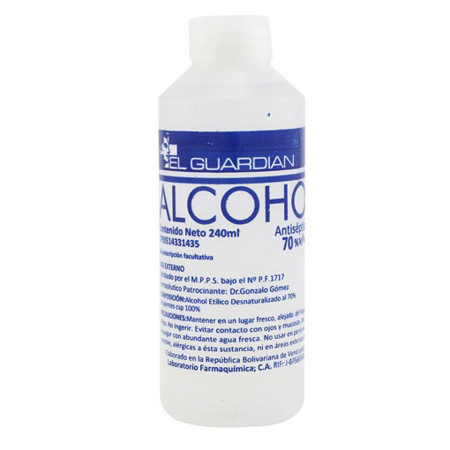 Imagen de Alcohol Isopropilico El Guardian 240Ml