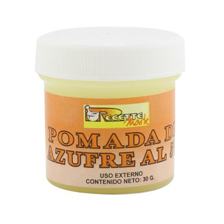Imagen de Pomada Azufrada Al 5% Receturia 30G Recettemark
