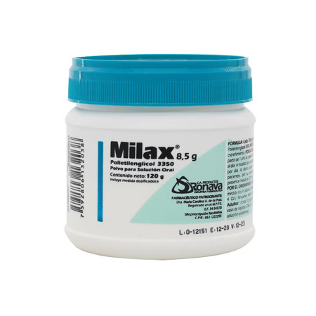 Imagen de Polietilenglicol Milax Pvo. Sol. Oral 120G