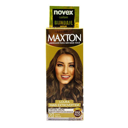 Imagen de Tinte Rubio Natural 7,0 Maxton.