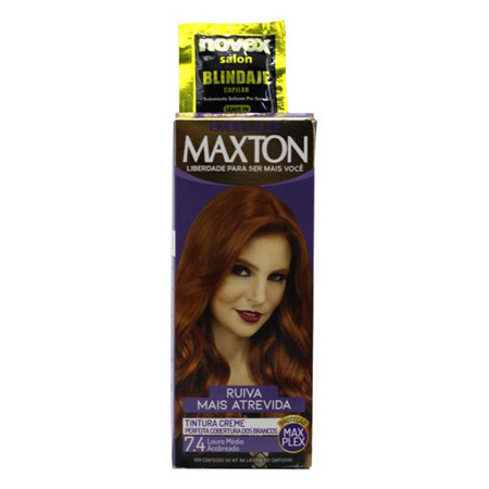 Imagen de Tinte Rubio Ceniza Cobrizo 7,4 Maxton.