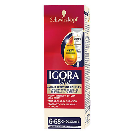 Imagen de Tinte Chocolate 6,68 Igora Vital 50 Ml.