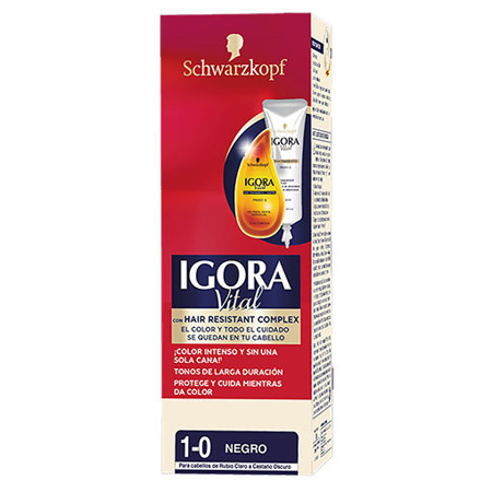 Imagen de Tinte Negro 1,0 Igora Vital 50 Ml.