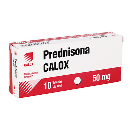 Imagen de Prednisona Tab 50Mg X10 Calox