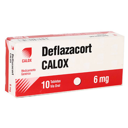 Imagen de Deflazacort Comp 6Mg X10 Calox