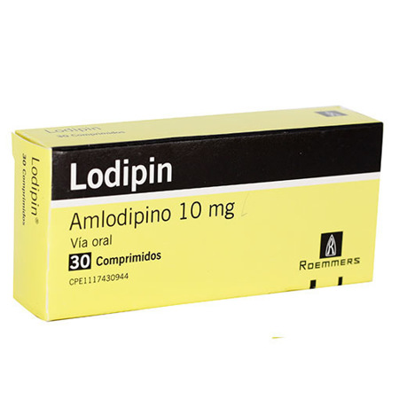 Imagen de Amlodipina Lodipin Tab. 10Mg X30