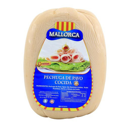 Imagen de Jamón Pechuga De Pavo Mallorca 250 Gr.