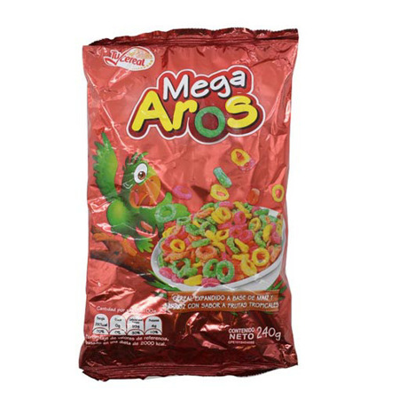 Imagen de Cereal Aros De Fruta Mega 240 Gr.