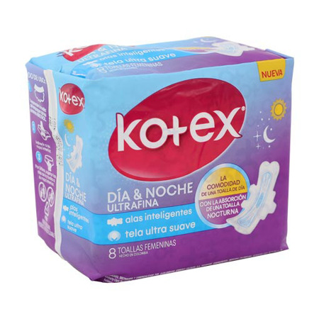 Imagen de Toalla Sanitaria Ultrafina Kotex (8 Unidades).