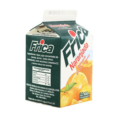 Imagen de Jugo De Naranja Frica 440 Ml.