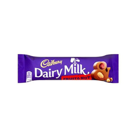 Imagen de Chocolate Con Fruta Y Nuez Dairy Milk Cadburry 49 Gr.
