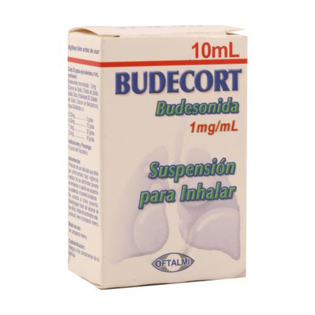 Imagen de Budesonida Budecort Supencion P/Inhalar 1Mg/Ml 10Ml