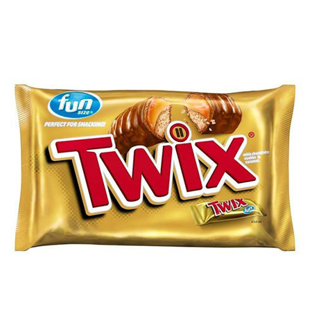 Imagen de Chocolate Twix Caramel Fun Size 307 Gr