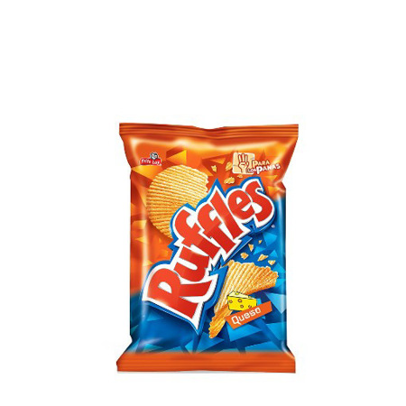 Imagen de Papas De Queso Ruffle 125 Gr.