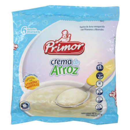 Imagen de Crema De Arroz Primor 225 Gr.