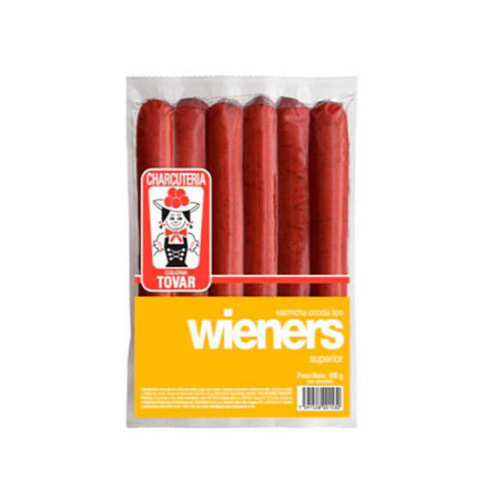 Imagen de Salchicha Wieners Tovar (6 Unidades).