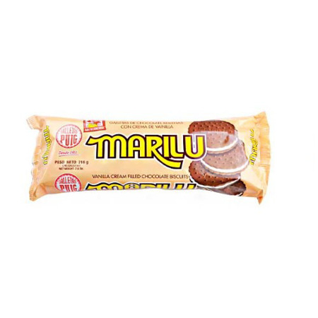 Imagen de Galleta Chocolate y Vainilla Marilú Puig 240 Gr.