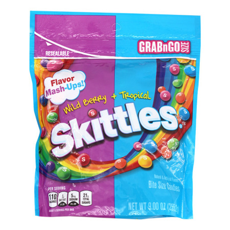 Imagen de Caramelo Mash-Ups Skittles 255,2 Gr.