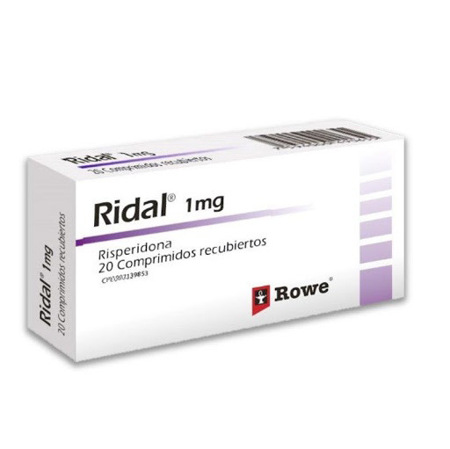 Imagen de Risperidona Ridal Comp 1Mg X20