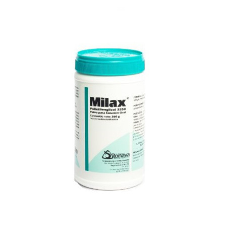 Imagen de Milax Polvo Polietilenglicol Solución Oral 360 Gr