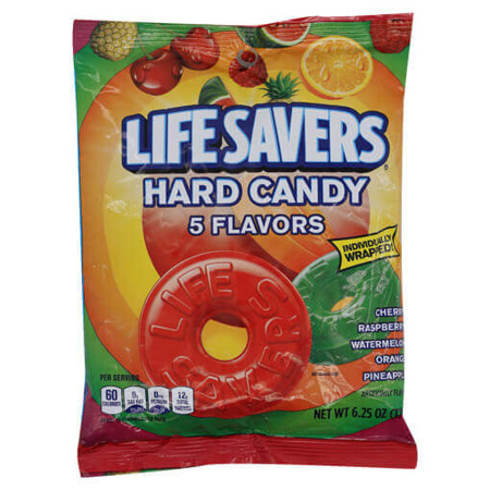 Imagen de Caramelo Five Flavor Life Savers 177 Gr.