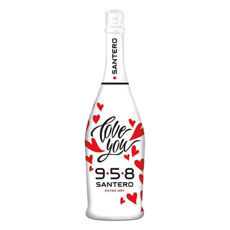 Imagen de Vino Espumante Extra Dry Love You 958 Santero 0,75 L.