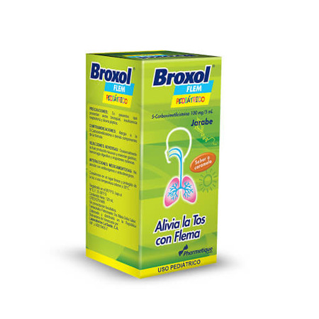 Imagen de Carbocisteina Broxol Flem Jbe. Ped. X120Ml