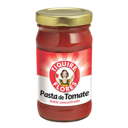 Imagen de Pasta de Tomate Tiquire Flores 200 Gr.