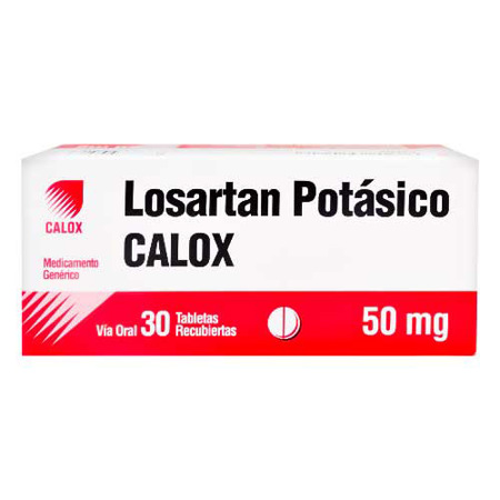 Imagen de Losartan Potásico Tab. 50Mg X30 Calox