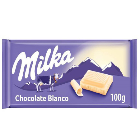 Milka Chocolate Blanco 22 tabletas de 100g, comprar online