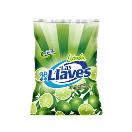 Imagen de Detergente En Polvo Limón Las Llaves 900 Ml
