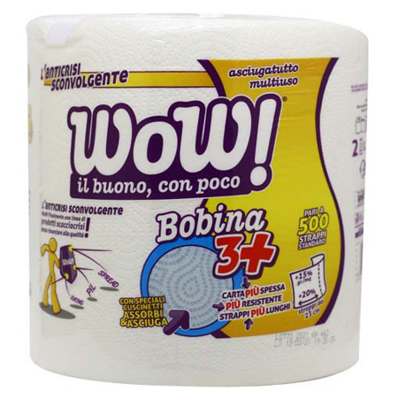 Imagen de Toallin Absorbente Bobina Wow.