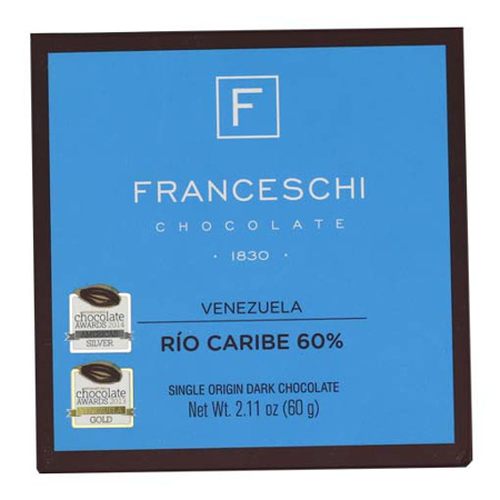 Imagen de Chocolate Rio Caribe 60% Franceschi 60 Gr.