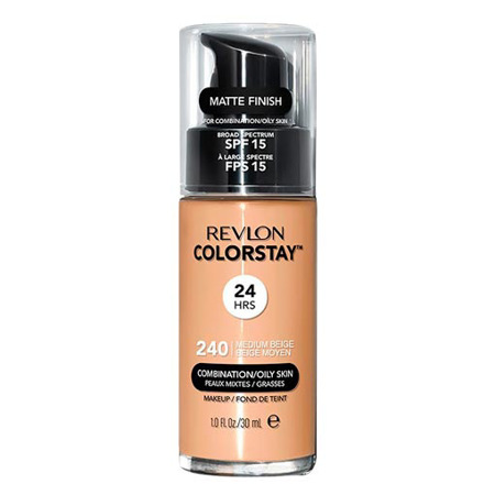 Imagen de Base Líquida SPF/FPS 15 Beige Medio 240 Colorstay Revlon 30 Ml.