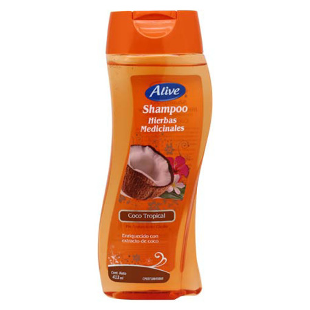 Imagen de Champú De Coco Alive Herbal 413 Ml.